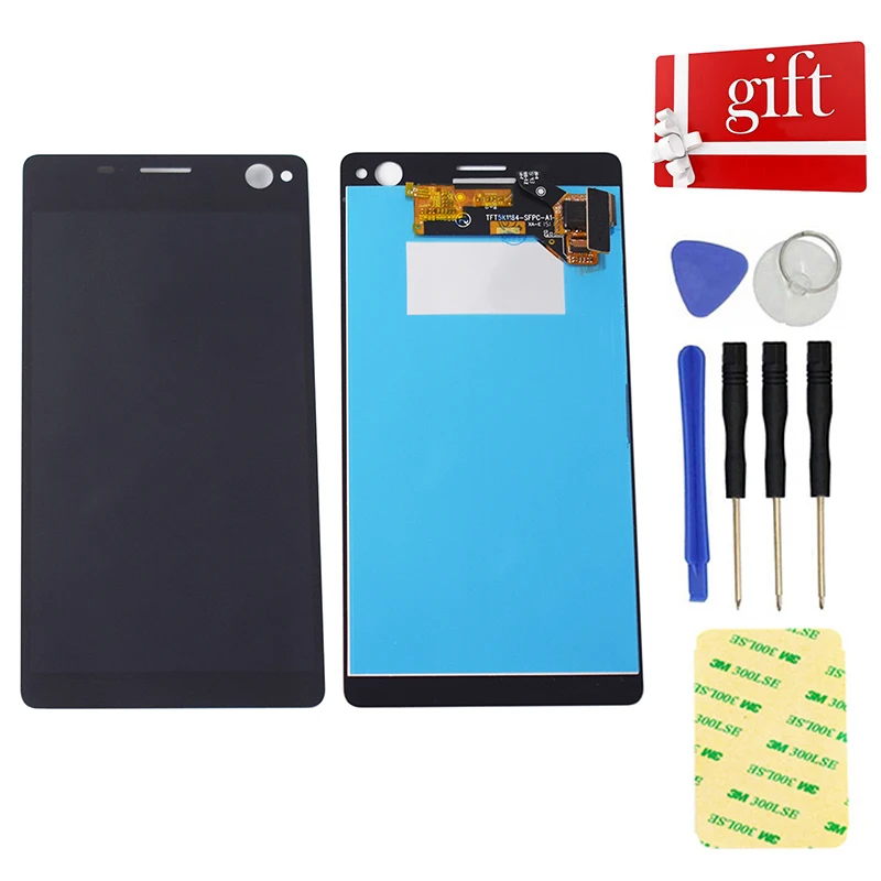 ЖК дисплей для Sony Xperia C4 E5303 E5306 E5333 E5343 E5353 экран панель модуль сенсорный дигитайзер