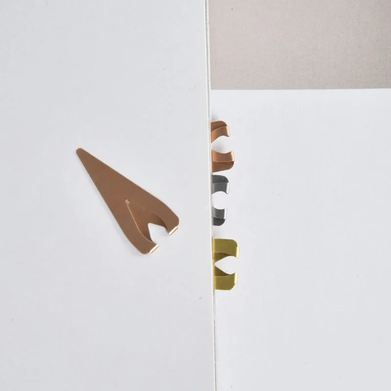 * 3 шт. креативные закладки Ретро полые из нержавеющей стали металлический