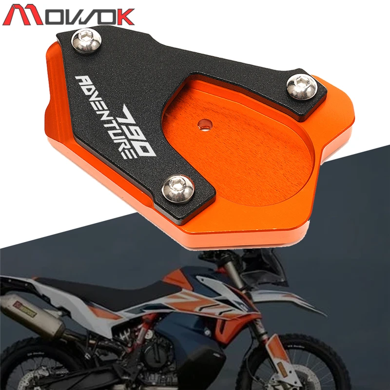 

For KTM 790Adventure R 790 Adventure S 2019-2020 Motorcycle Accessories CNC Side Stand Enlarge Plate Kickstand Extension