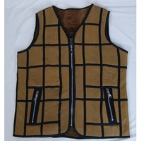 2020 new fashion hot selling real sheepskin vest men vest high end brand mens vest