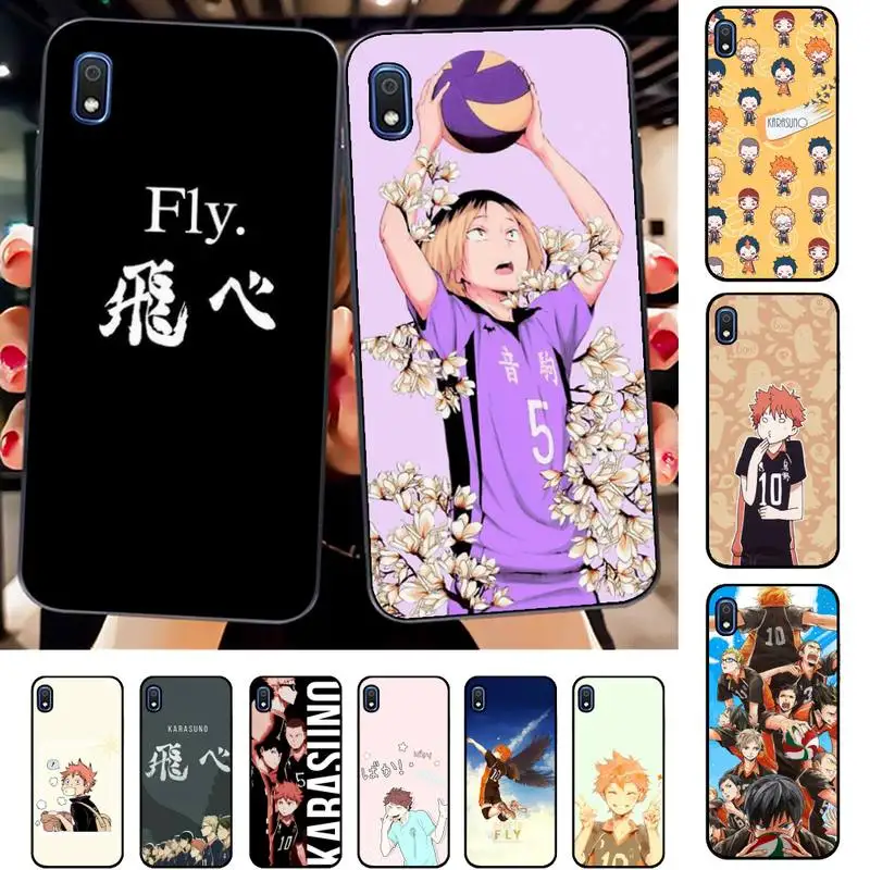 

FHNBLJ Haikyuu Hinata Anime Volleyball Phone Case for Samsung A30s 51 71 10 70 20 40 20s 31 10s A7 A8 2018
