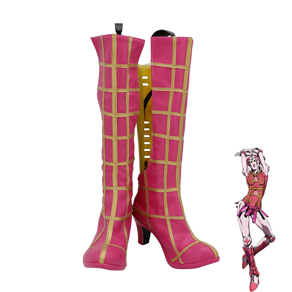 

Туфли Trish Una, женские сапоги для косплея, СПАЙС, девочка, невероятные приключения Джоджо