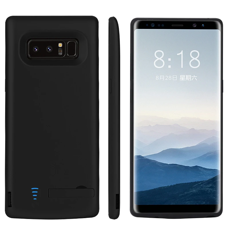 Хит продаж чехол с аккумулятором на 6500 мАч для Samsung Galaxy Note 8 резервным зарядным