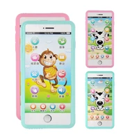 baby multi function simulated mobile phone touch screen music story poetry kids baby toy puzzle early education machine gift