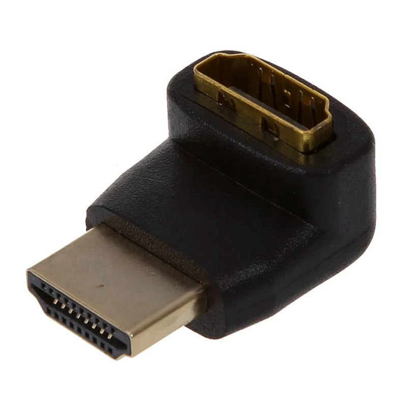 

3 Pcs HDMI 270 Degree/Right Angle Connectors/Adapters & 1 Pcs Drive Free USB Bluetooth 5.0 Adapter Audio Receiver