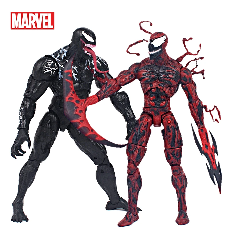 

Marvel Legends Series Venom Movie 2 Collectible Action Figure Toy Titan Hero Carnage 3 Accessories Model Gift for Kids