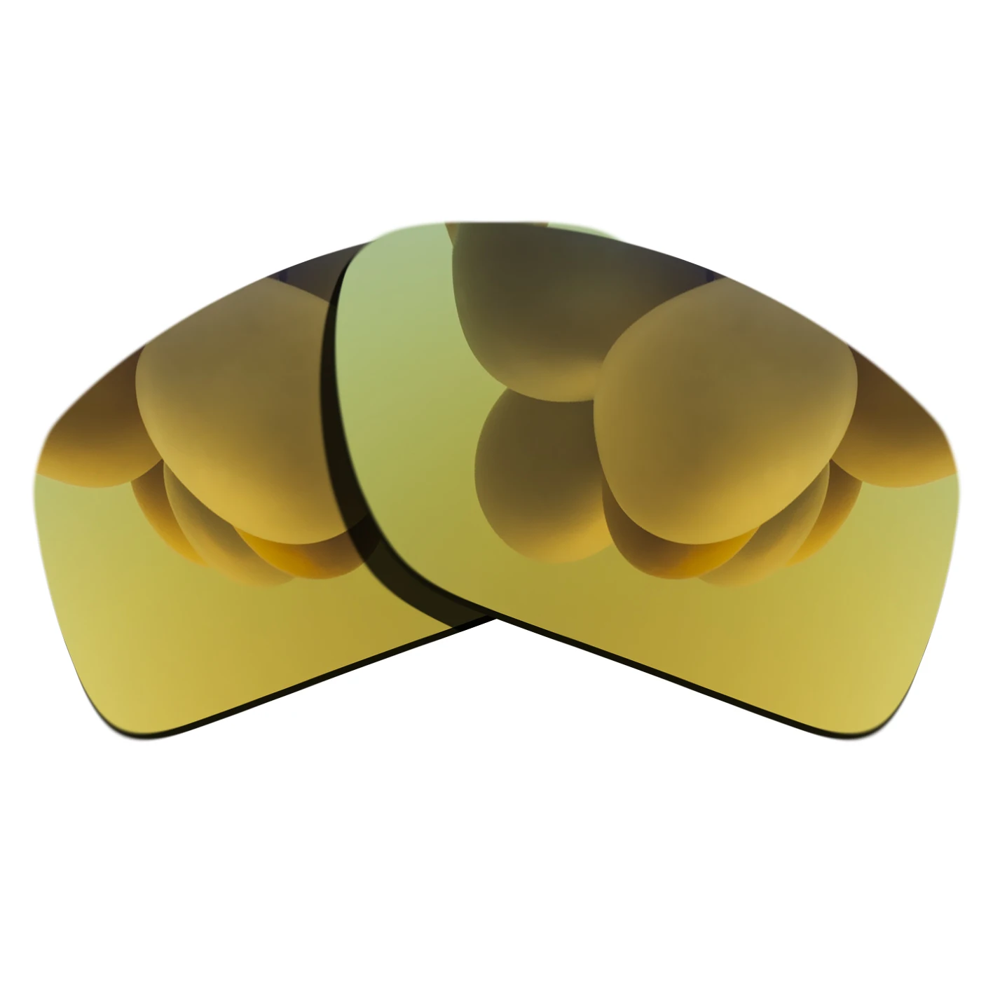 

24K Gold Mirrored Polarized Replacement Lenses for Gibston Sunglasses Frame 100% UVA & UVB