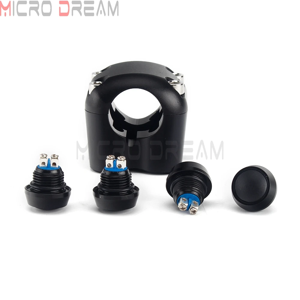 22 мм 25 пользовательские мотоциклетные переключатели на руль фотопереключатели