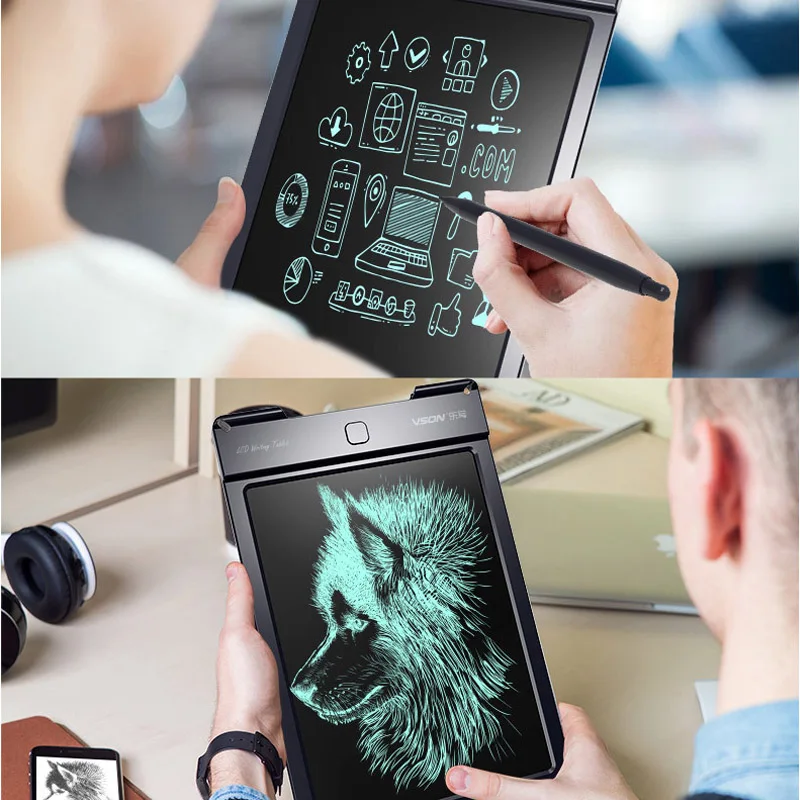 Креативный планшет для рисования 8,5 дюймов блокнот цифровой lcd графическая доска почерк доска объявлений для образования бизнеса