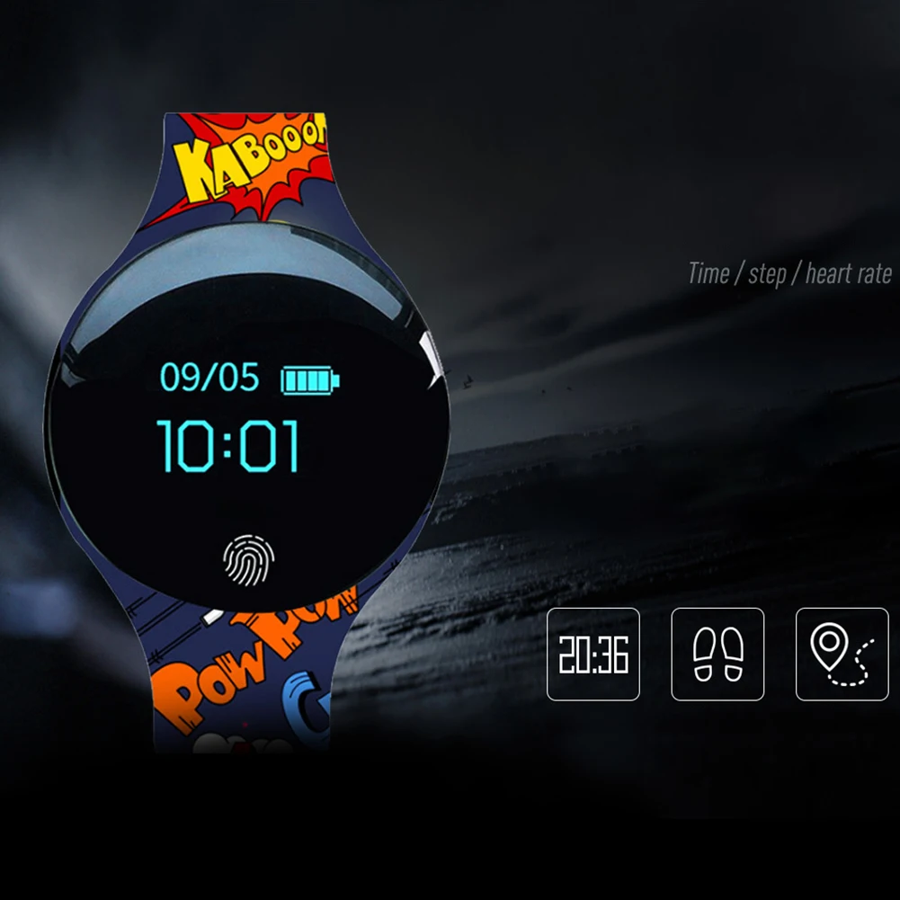 Спортивные Смарт часы с Bluetooth пульсометром тонометром водонепроницаемый фитнес