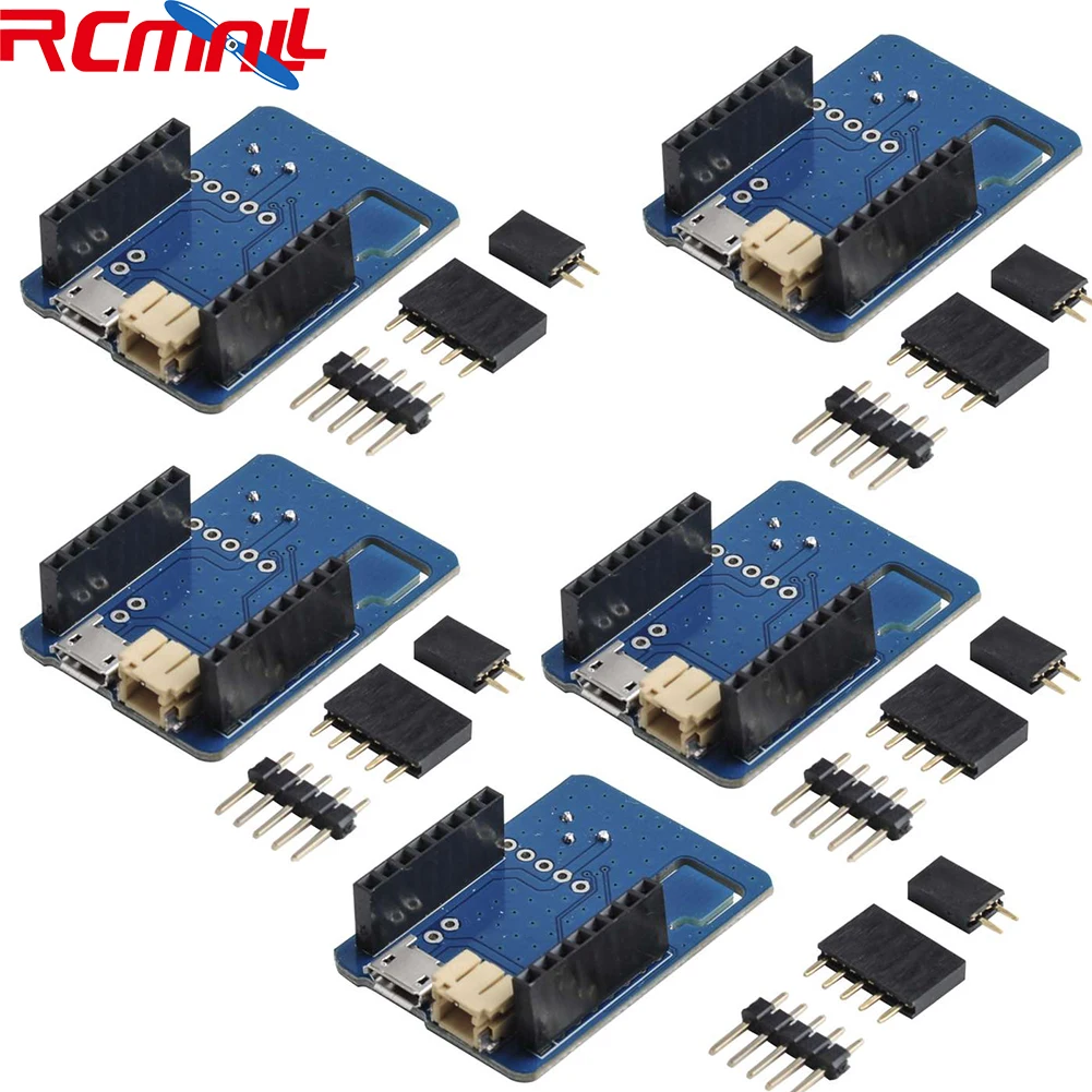 

5 шт., ESP32-CAM экран печатной платы с интерфейсом Micro USB + припаянный штыревой разъем