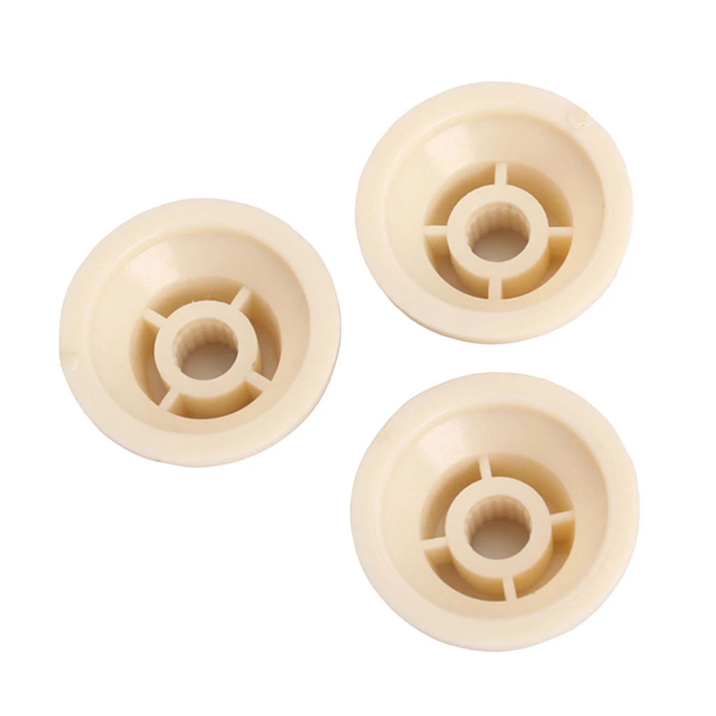 3 шт./компл. пластиковая Акриловая электрическая гитара регулятор громкости баса