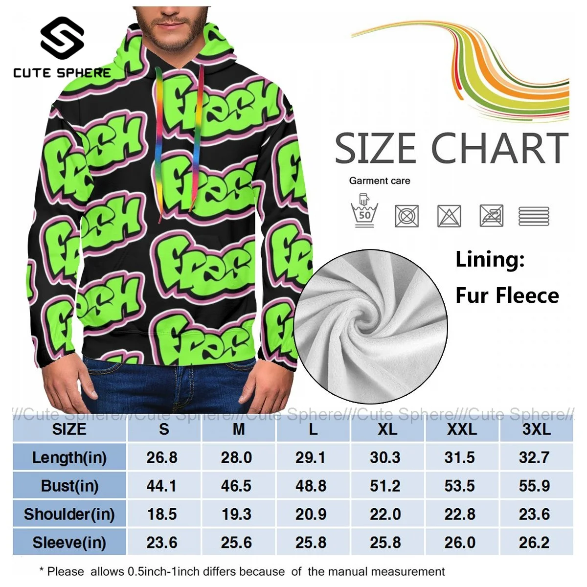 

Graffiti Hoodies Polyester Loose Pullover Hoodie Long Sleeve Popular Warm Hoodie Oversized Mens