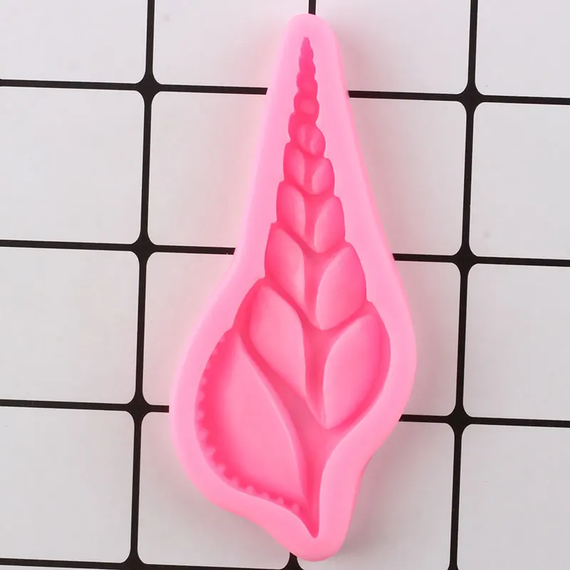 3D морские раковины силиконовые формы конфетная глина шоколадная форма для