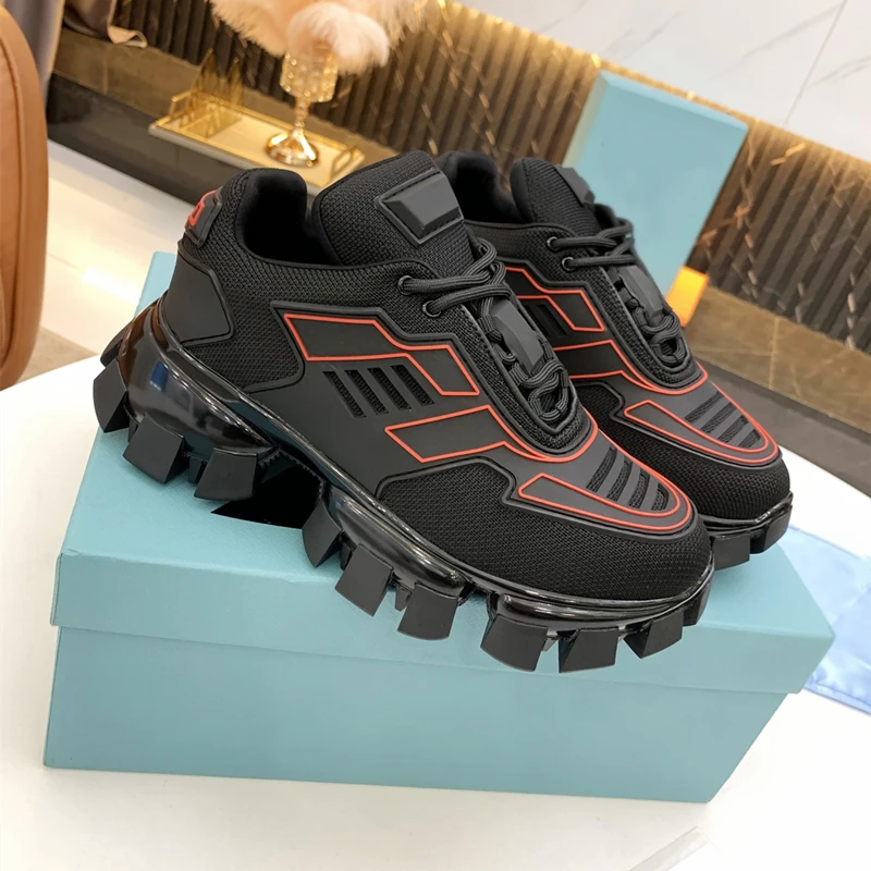 

Lady Women Men Shoes High-end Couples'sports Shoes Cloudbust Thunder Robot Chunky-Sole Height-Enhancing Flat Platform Luxury