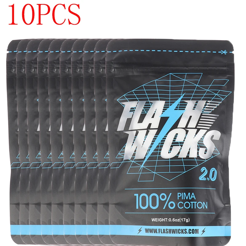 Высококачественная электронная сигарета для бекона из 100% хлопка колба молния 2 0