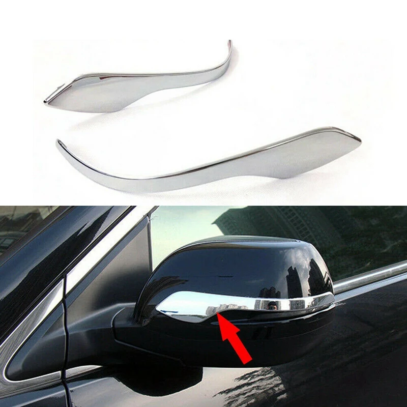 

ABS Chrome Rear View Mirror Side Cover Trim Decor Molding Cover Trims for Honda CR-V CRV 2017-2021