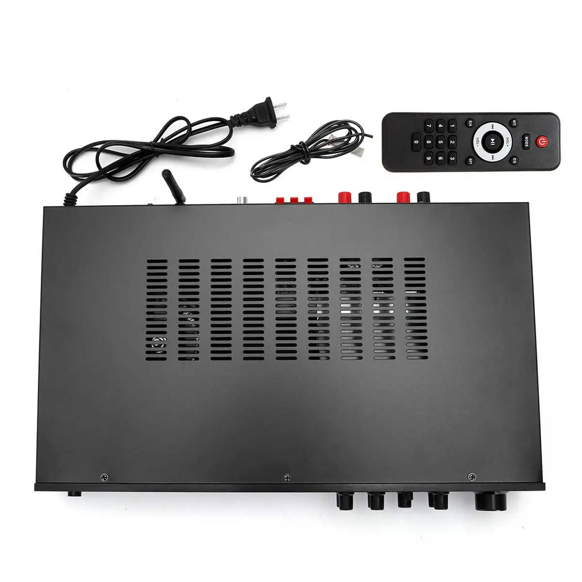 220 В 2000 Вт HiFi Стерео AV усилитель Lossless Audio сабвуферы Bluetooth объемный звук цифровой