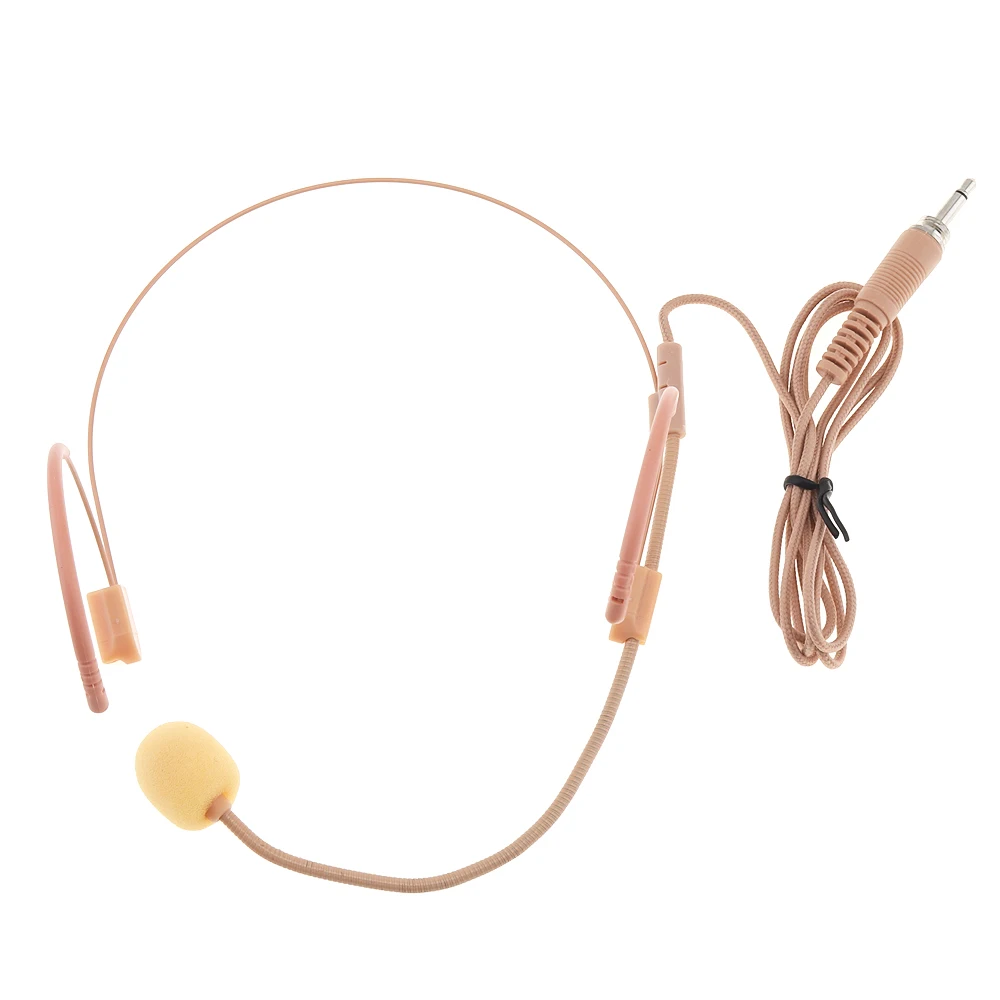 3.5mm Threaded Interface Skin Tone Capacitance Microphone with 100cm Braided Cable Fit for Lecture / Teaching Conference | Электроника