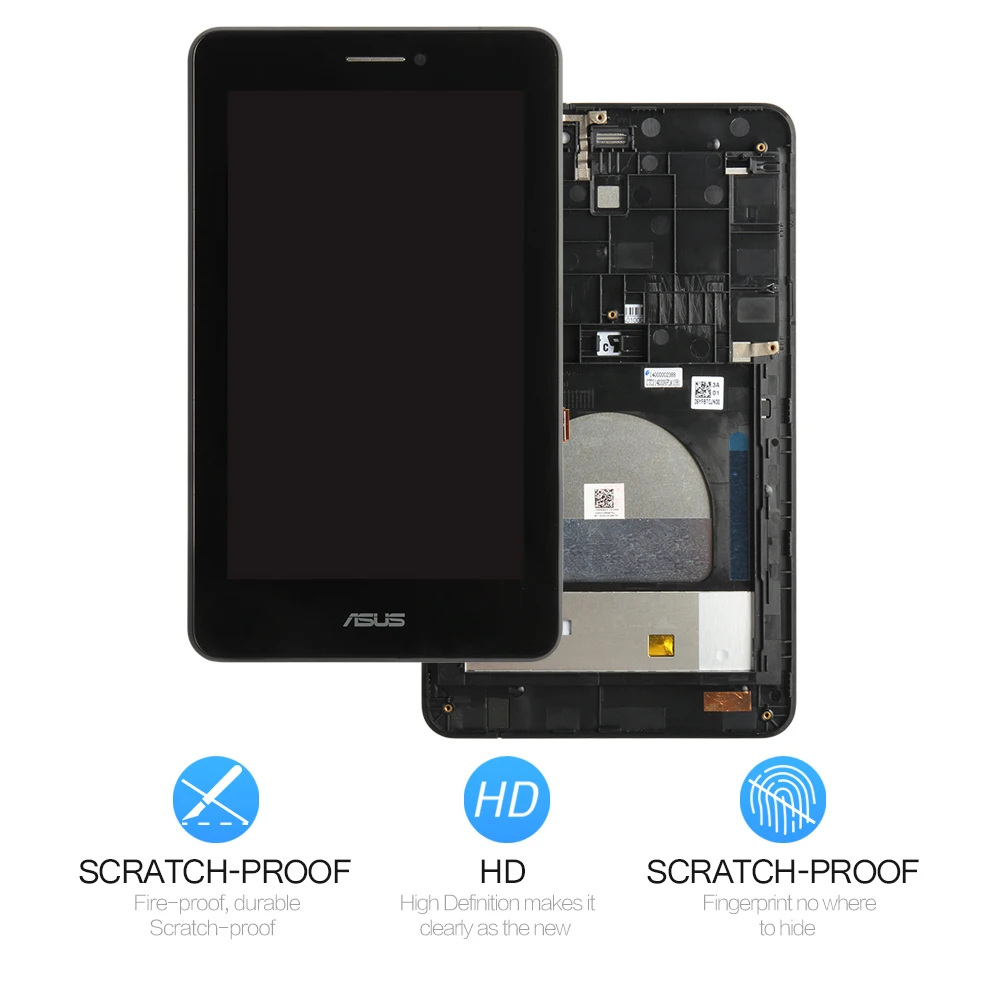 7 дюймовый дисплей для Asus Fonepad Memo ME175 ME175CG K00Z ЖК сенсорный дигитайзер стеклянный