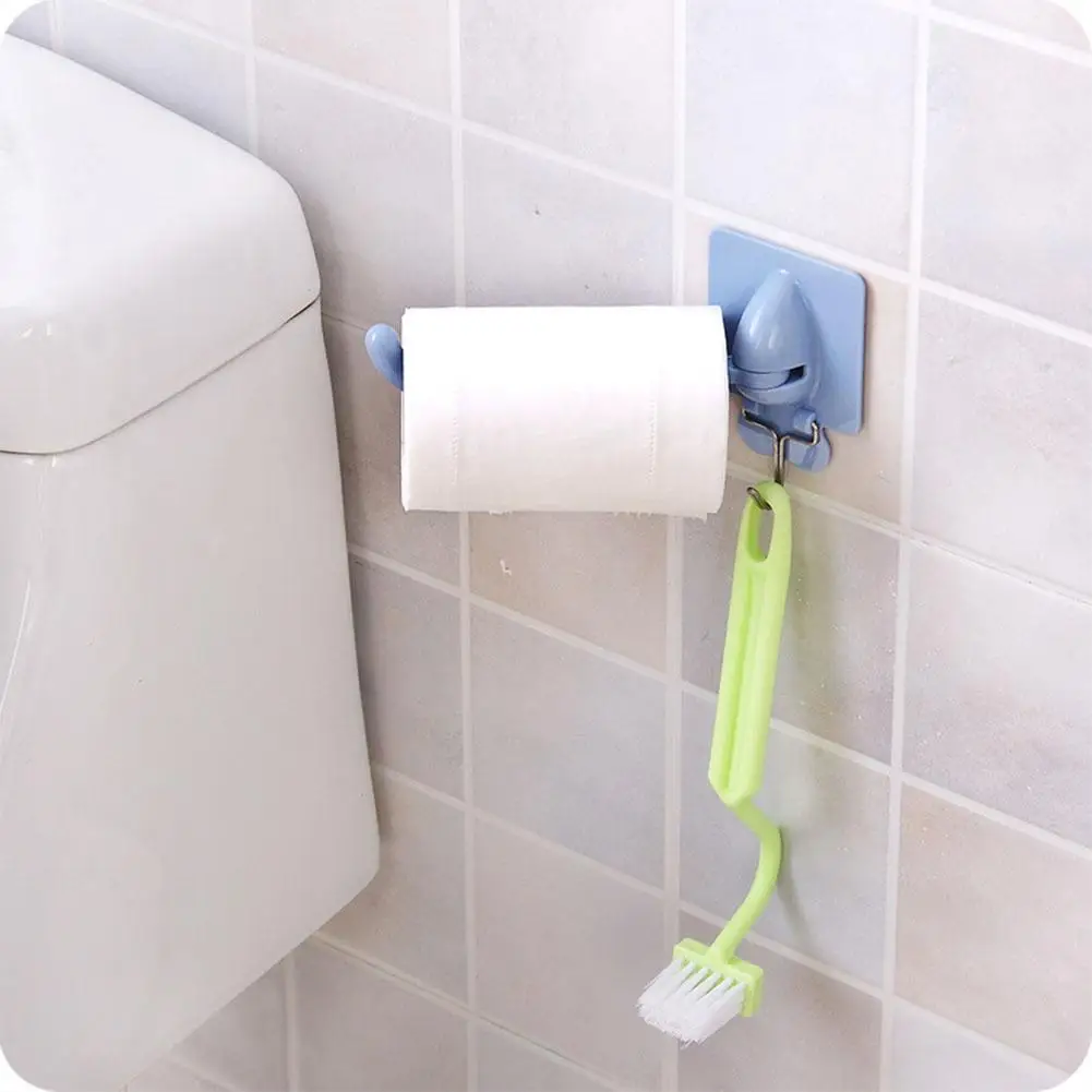 Studyset 2 шт. вращающийся гвозди Бесплатный настенный держатель для полотенец клей