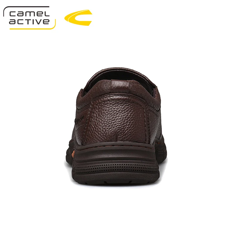 Camel Active/Новинка; Мужская обувь для активного отдыха; сезон осень; нескользящая матовая повседневная обувь из натуральной кожи; резиновая подошва обувь