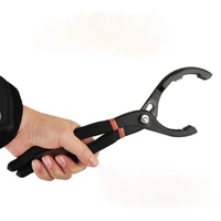 off the shelf 12 inch forged pincer filter wrench with anti static double color handle and extended