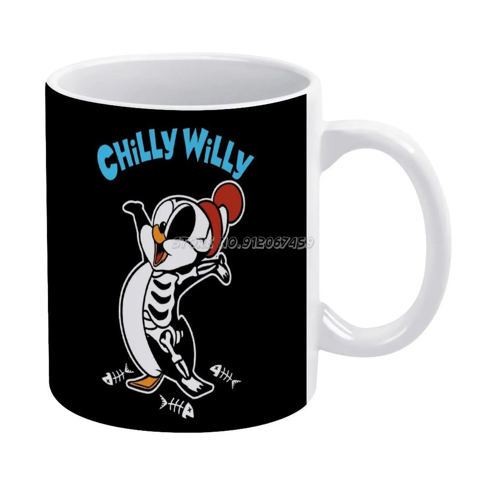 

Willy Skeleton Coffee Mugs Soft Decorative Throw Pillow Cover Print PillowCase Waist Cover Pillows NOT Included Willy Skeleton C