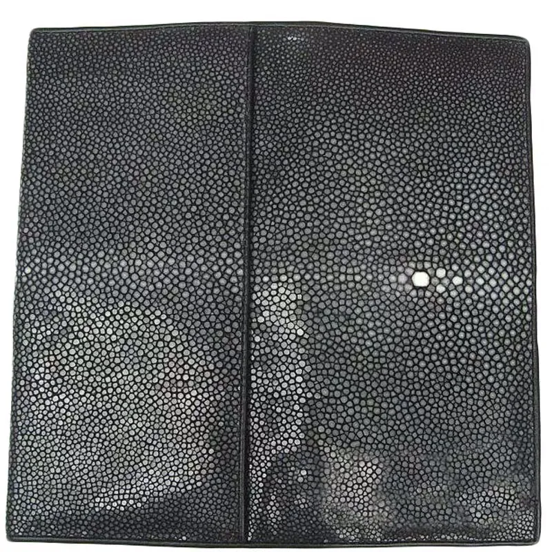 Унисекс дизайнерский аутентичный песок кожа ската женский мужской двойной