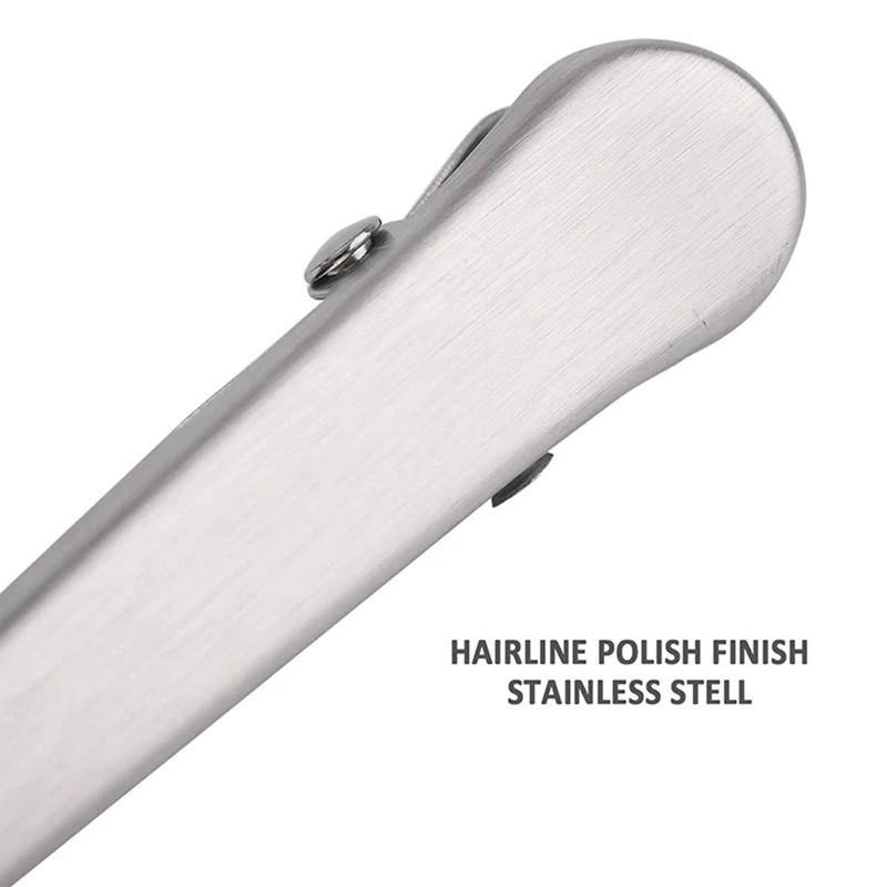 

6 Packs Chip Bag Clips Stainless Steel Sealing Clips & 10pcs 5cm Wide Chip Bag Clips Stainless Steel Heavy Duty Chip