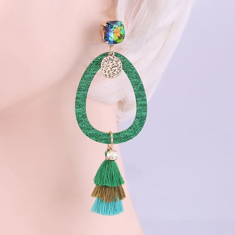Tassel Earrings Resin Pendients Drop For Women Water Drip Brand Jewelry Wholesale | Украшения и аксессуары
