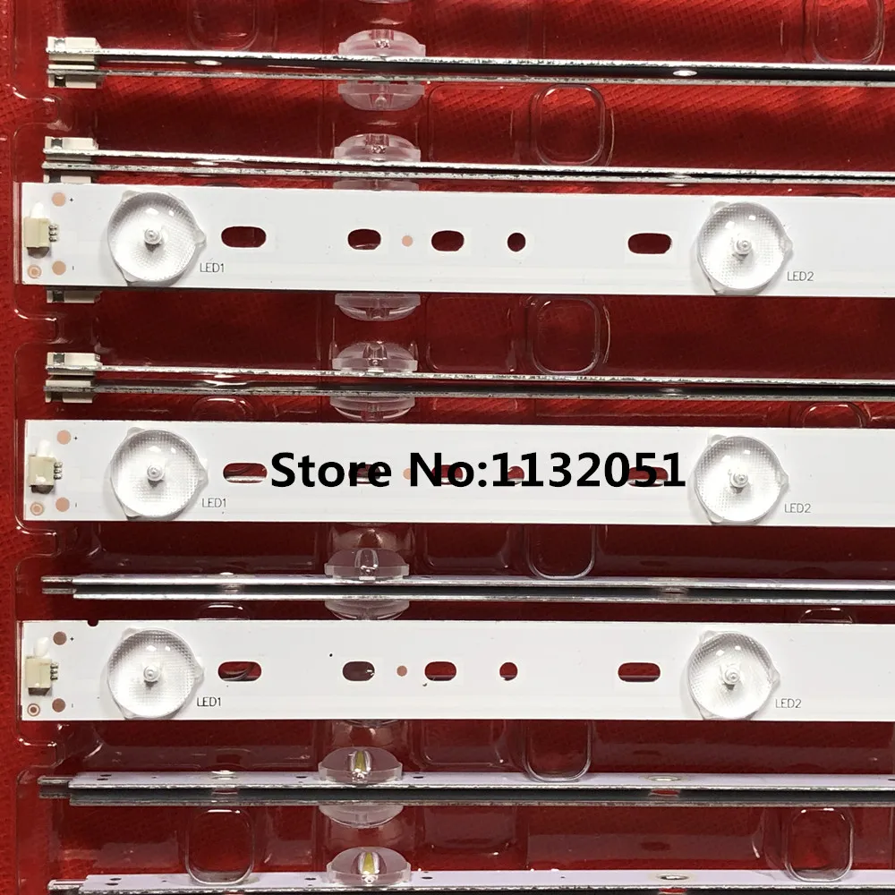 3 шт. светодиодный подсветка полосы для Chang hong Hi чувство 32 ''ТВ 850115499 LB C320X14 SVJ320AK3