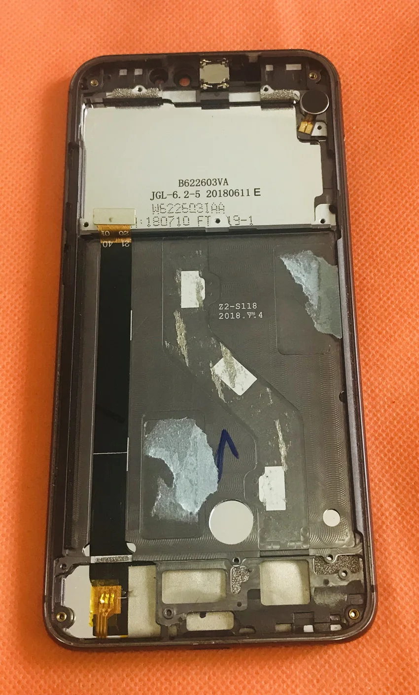 used original lcd display screen touch screen frame for umidigi z2 pro helio p60 octa core free shipping free global shipping