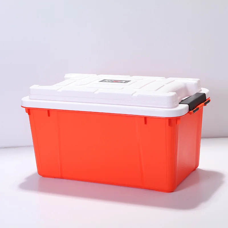 

Multifunctional Compartment Double Buckle Plastic Storage Box Portable Thickened Plastic Storage Box for Children's Toys