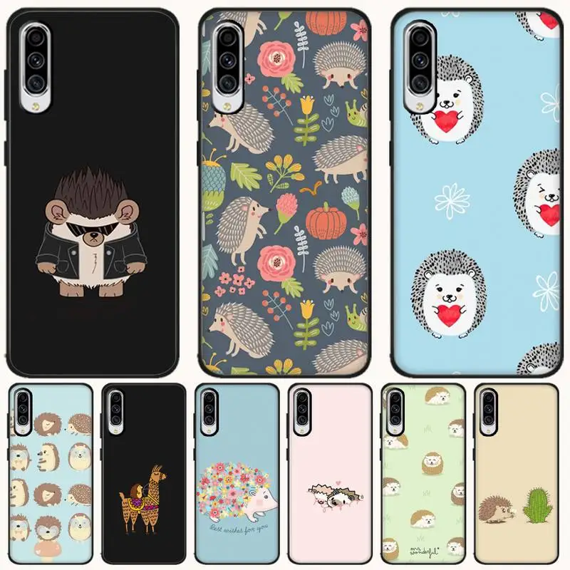 

Cartoon Hedgehog Phone Case For Samsung A10 20 30 40 50 70 10S 20S 2 Core C8 A30S A50S A7 8 9