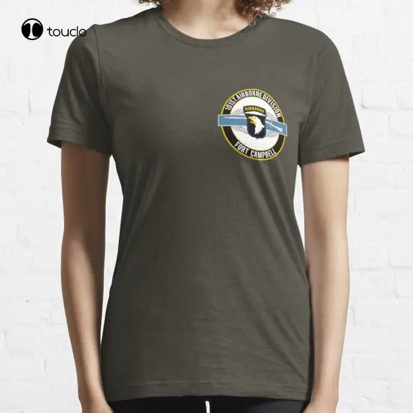 

101St Airborne Cib T-Shirt Tee Shirt Golf Tees