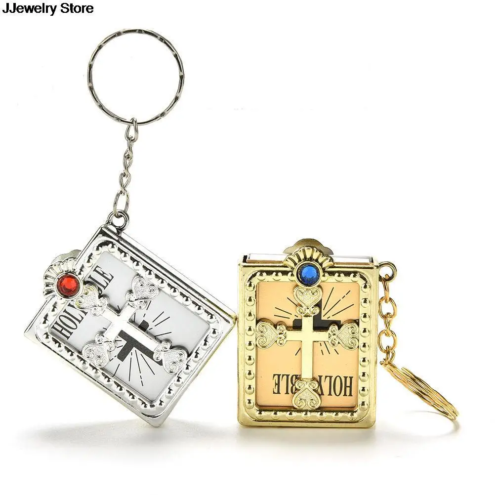 Специальная миниатюрная бумага для Библия брелок Иисуса Обложка | Украшения и