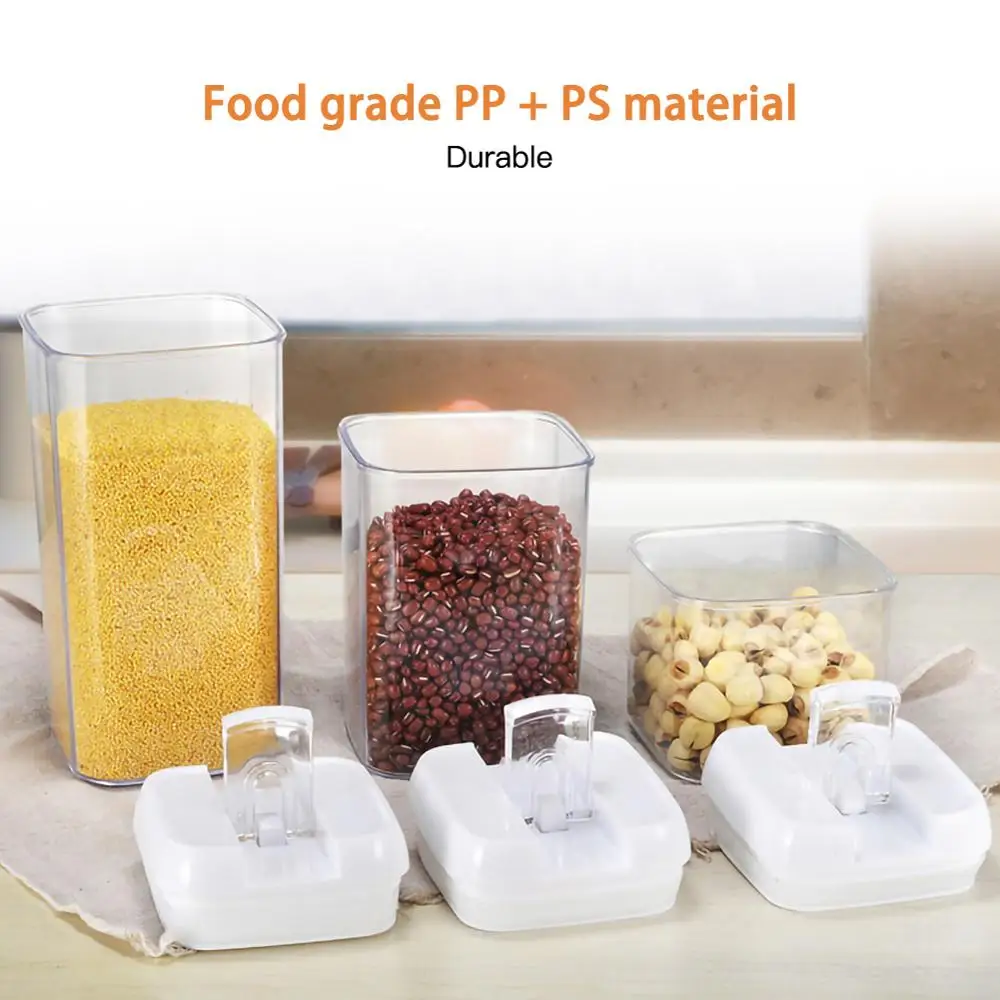 5/6/7 шт. пластиковые контейнеры для хранения пищевых продуктов|Бутылки банки и