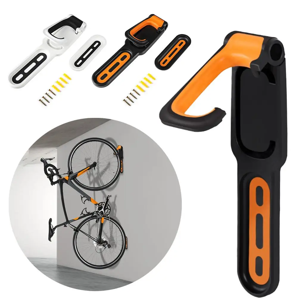 Настенная вешалка для велосипеда вертикальная подставка хранения в помещении