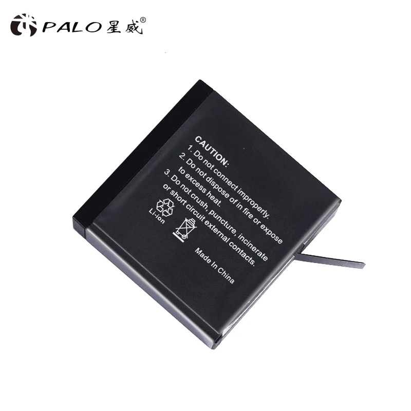 Аккумуляторы PALO 4xAZ16-1 xiao mi Yi 2 4K Lite accu + USB светодиодное двойное зарядное устройство