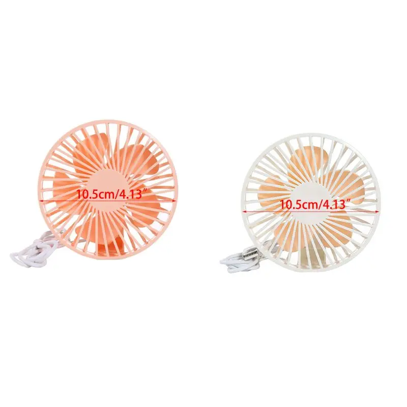 

Portable USB Table Fan Portable Mini Personal Desk Fan 4XFB