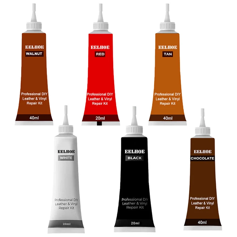 

20/40ml Leather And Vinyl Repair Cream Liquid Restoration Tools For Car Seat Sofa Coats