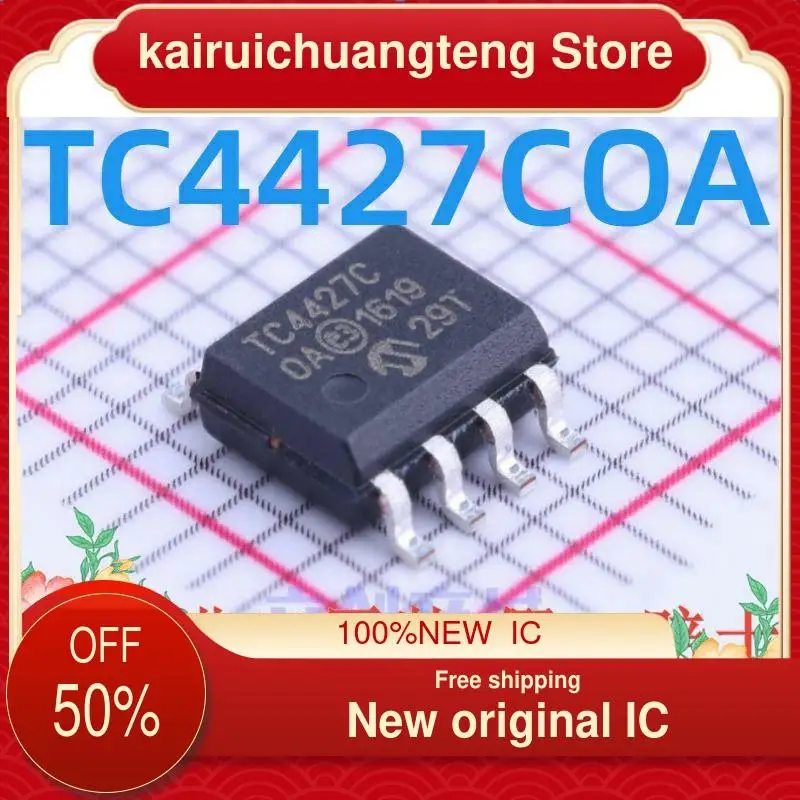 

(1 шт.) TC4427EOA TC4427C TC4427COA SOP-8 новый оригинальный IC