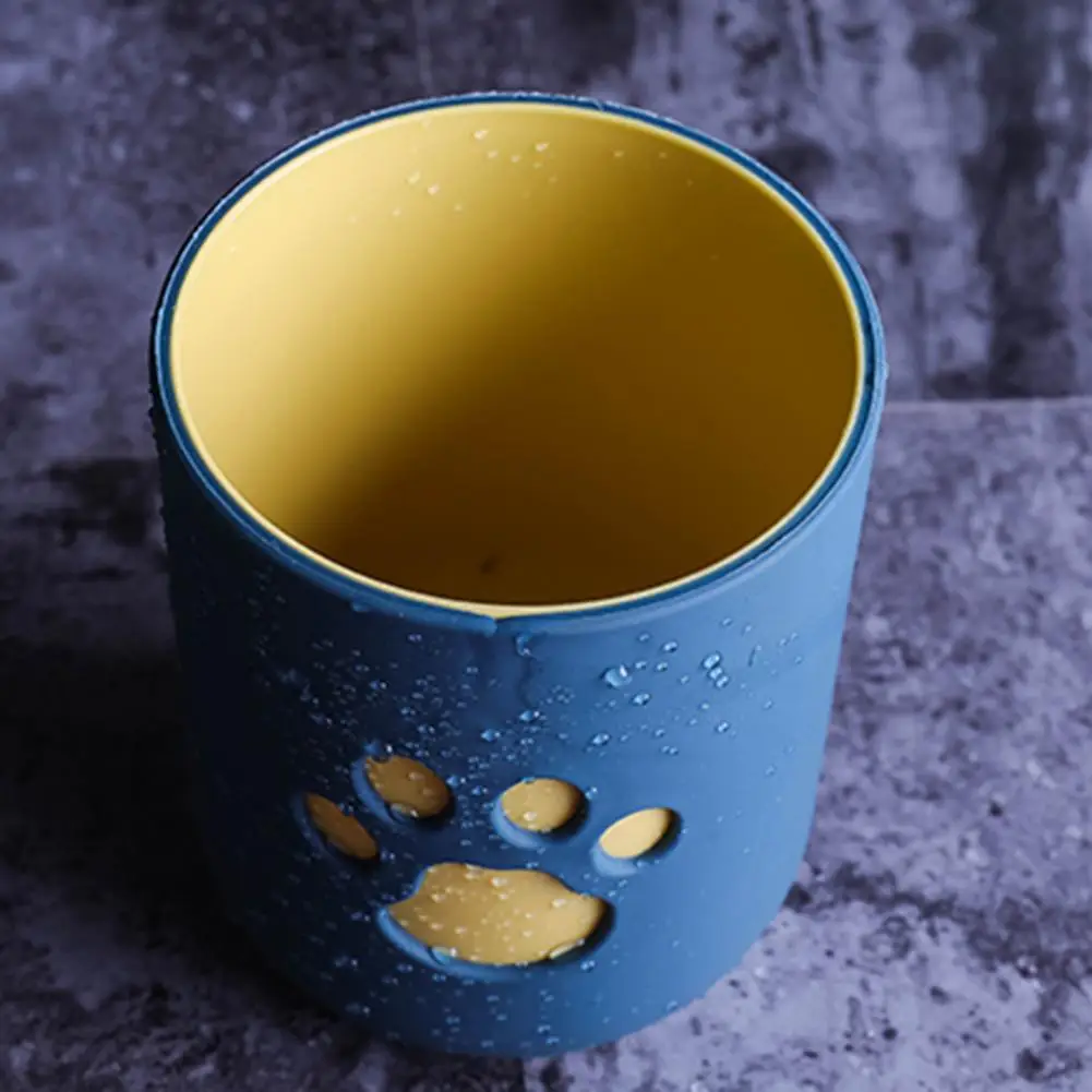 Держатель для зубной щетки с рисунком кота щенка котенка | Дом и сад