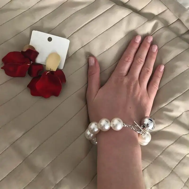 Современные модные браслеты для женщин Роскошные Большие браслет из