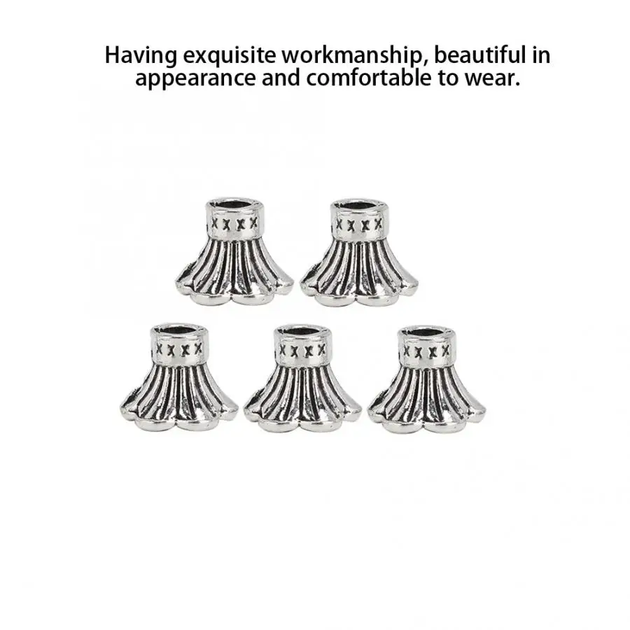 50 шт. винтажная бусина Торцевая Кепка ремесло Серьга ожерелье браслет бусы