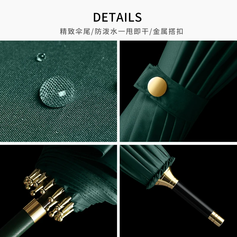 Miglior Ombrello Portatile Giapponese Da Uomo Doppio Strato Ombrello Di Alta Qualità Protezione Uv Antivento Da Viaggio Parapluie Rain Gear OO50CB