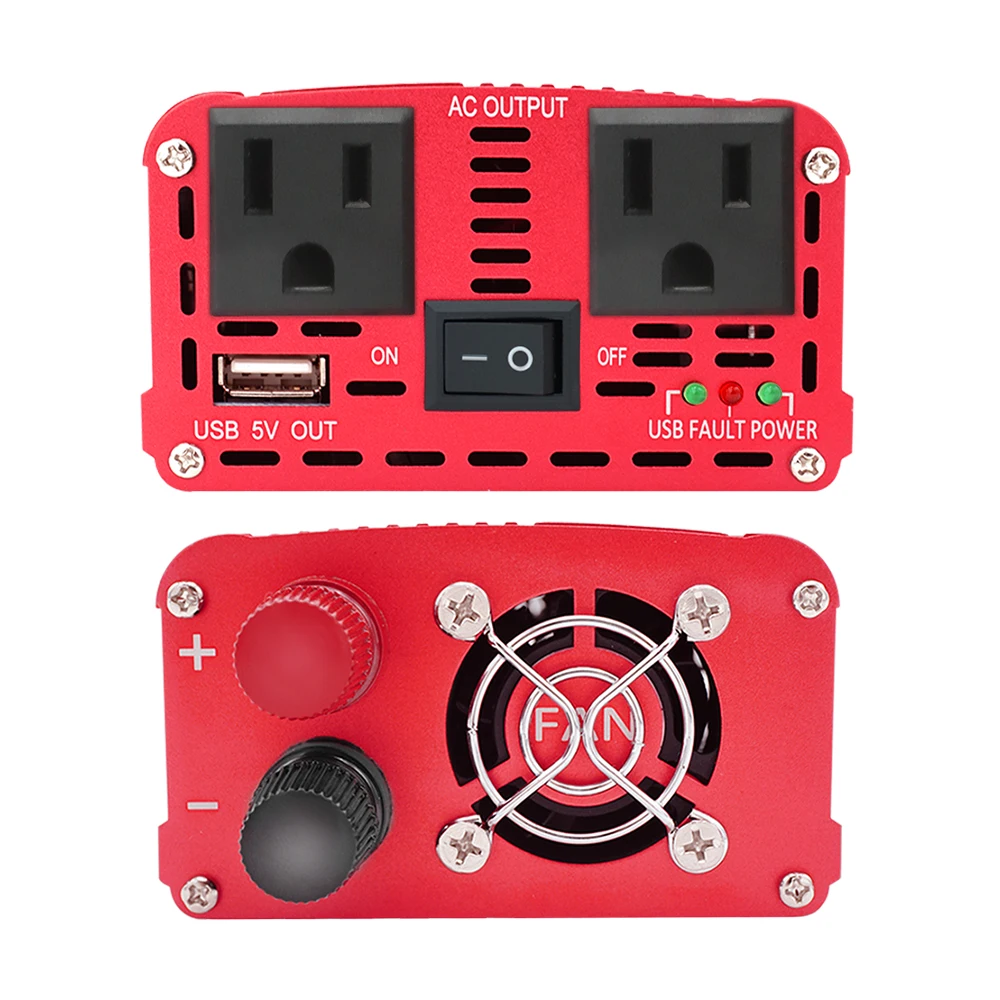 Инвертор постоянного тока 12 В в переменный ток 110 100 120 300 Вт/500 Вт/1500 Вт/2000 Вт