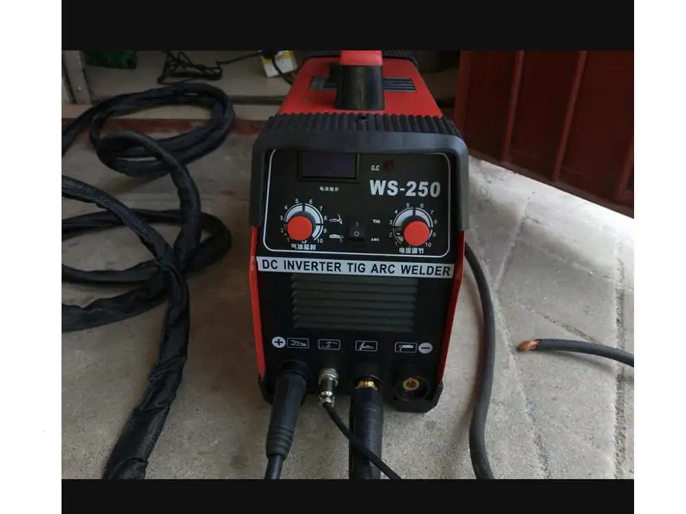 Сварочный аппарат инверторного типа для сварки arc WS-250 аргонно-дуговая сварочная