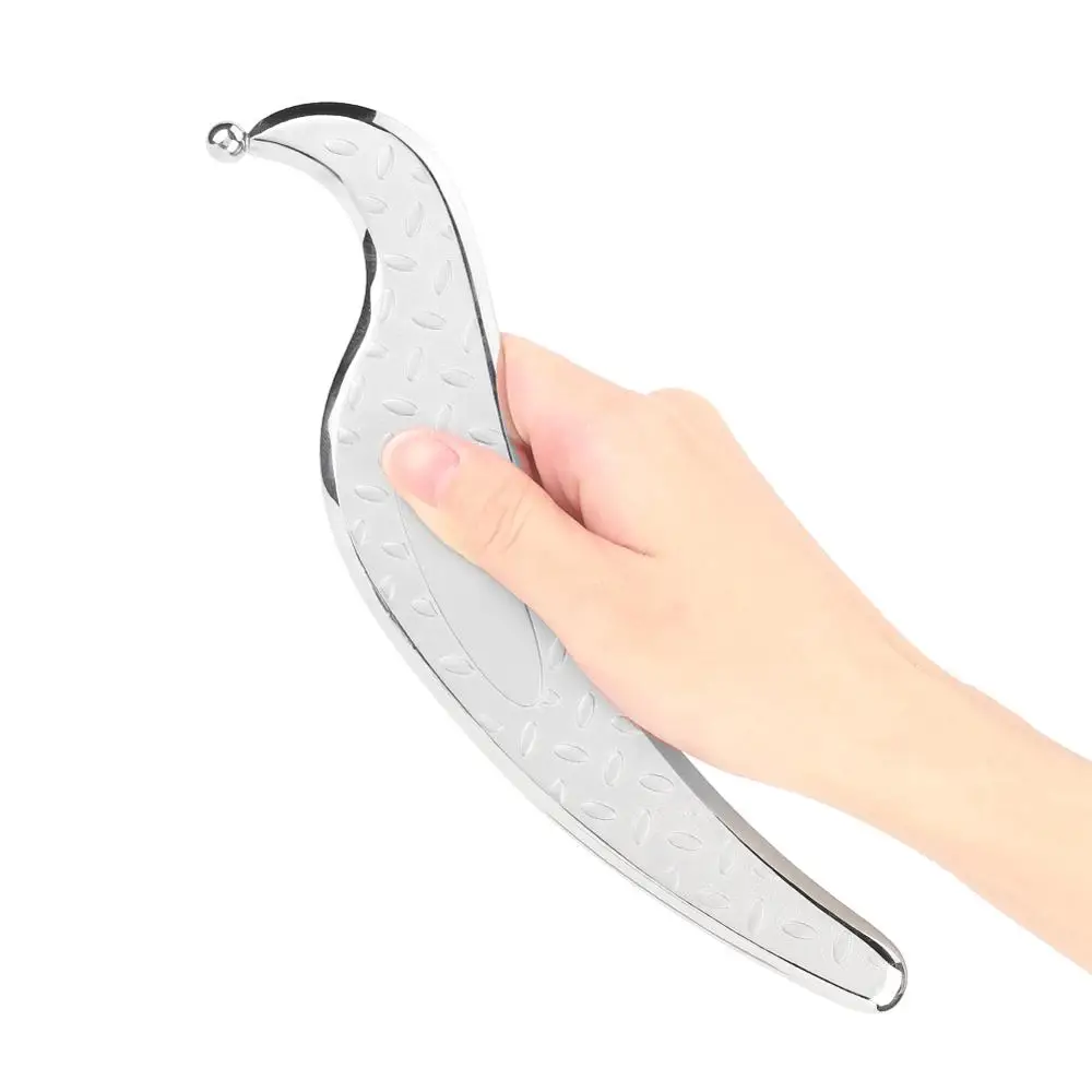 Инструмент для снятия давления из нержавеющей стали массаж скребком гуаша